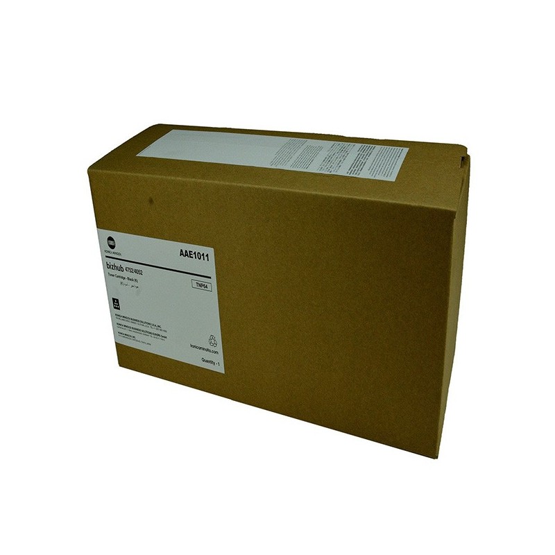 Konica Minolta oryginalny toner AAE1011, black, 25000s, TNP-64, Konica Minolta Bizhub 4052, 4752, O - 1