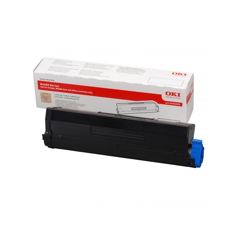 OKI oryginalny toner 43502002, black, 7000s, OKI 4600, n, PS, nPS, O - 1
