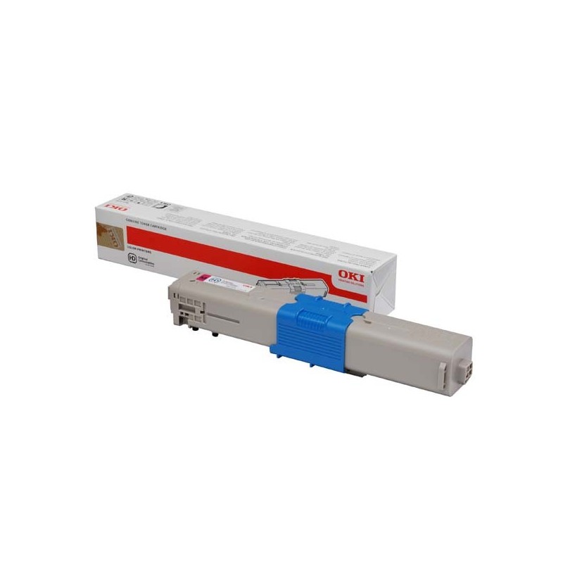 OKI oryginalny toner 44973534, magenta, 1500s, OKI C301, C321, O - 1