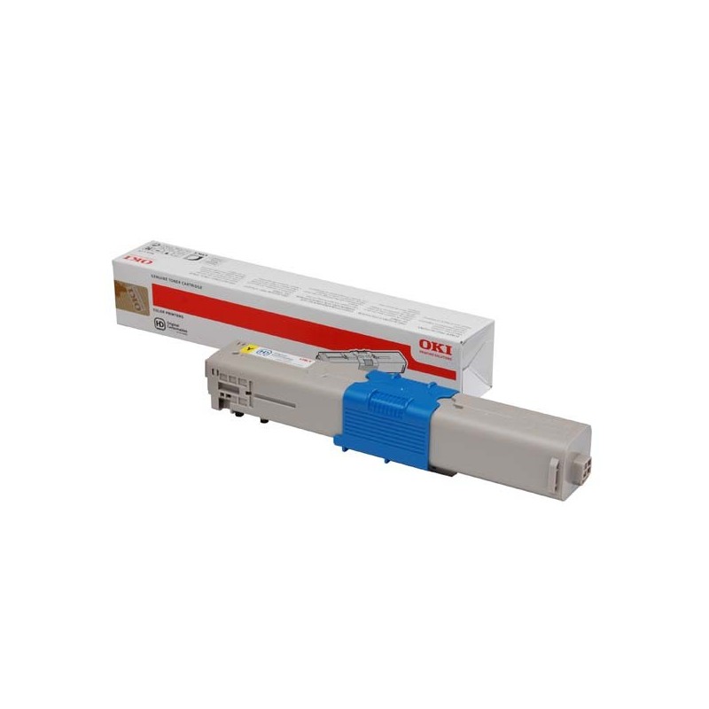 OKI oryginalny toner 44973533, yellow, 1500s, OKI C301, C321, O - 1