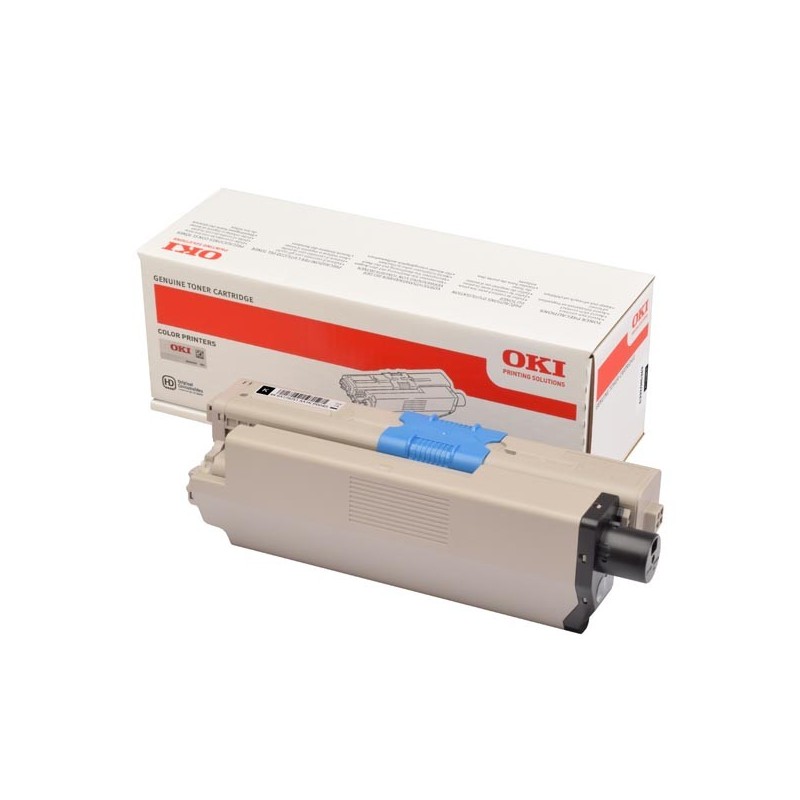 OKI oryginalny toner 46508712, black, 3500s, high capacity, OKI C332, MC363, O - 1