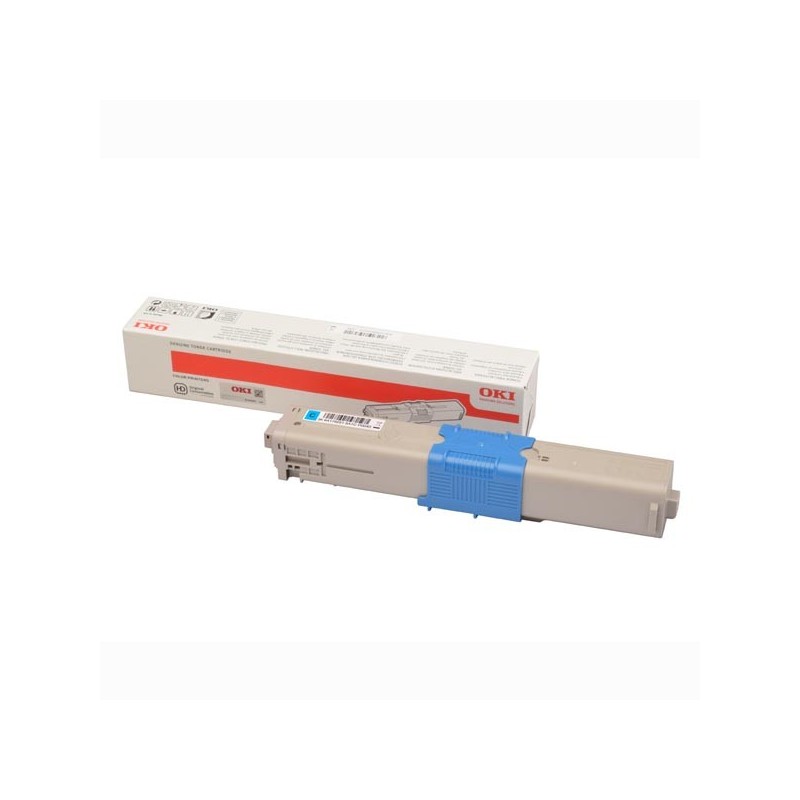 OKI oryginalny toner 46508711, cyan, 3000s, high capacity, OKI C332, MC363, O - 1
