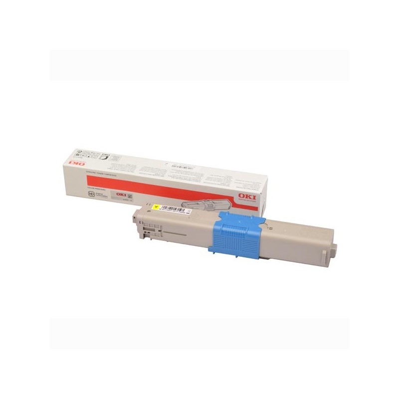 OKI oryginalny toner 46508709, yellow, 3000s, high capacity, OKI C332, MC363, O - 1