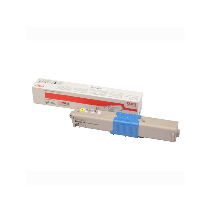 OKI oryginalny toner 46508713, yellow, 1500s, OKI C332, MC363, O - 1
