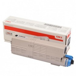 OKI oryginalny toner 46490608, black, 7000s, OKI C532, MC573, O - 1