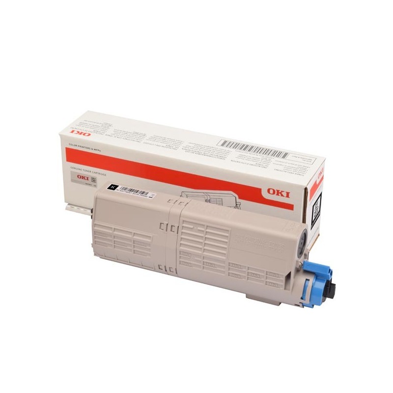OKI oryginalny toner 46490608, black, 7000s, OKI C532, MC573, O - 1