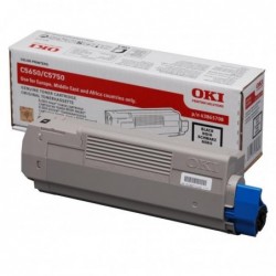 OKI oryginalny toner 43865708, black, 8000s, OKI C5650, 5750, O - 1