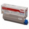 OKI oryginalny toner 43872307, cyan, 2000s, OKI C5650, 5750, O - 1