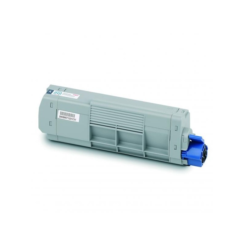 OKI oryginalny toner 44315308, black, 8000s, OKI C610, O - 1