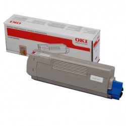 OKI oryginalny toner 44315306, magenta, 6000s, OKI C610, O - 1
