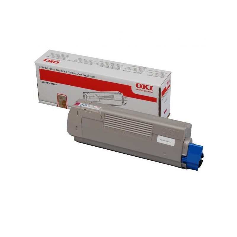 OKI oryginalny toner 44315306, magenta, 6000s, OKI C610, O - 1