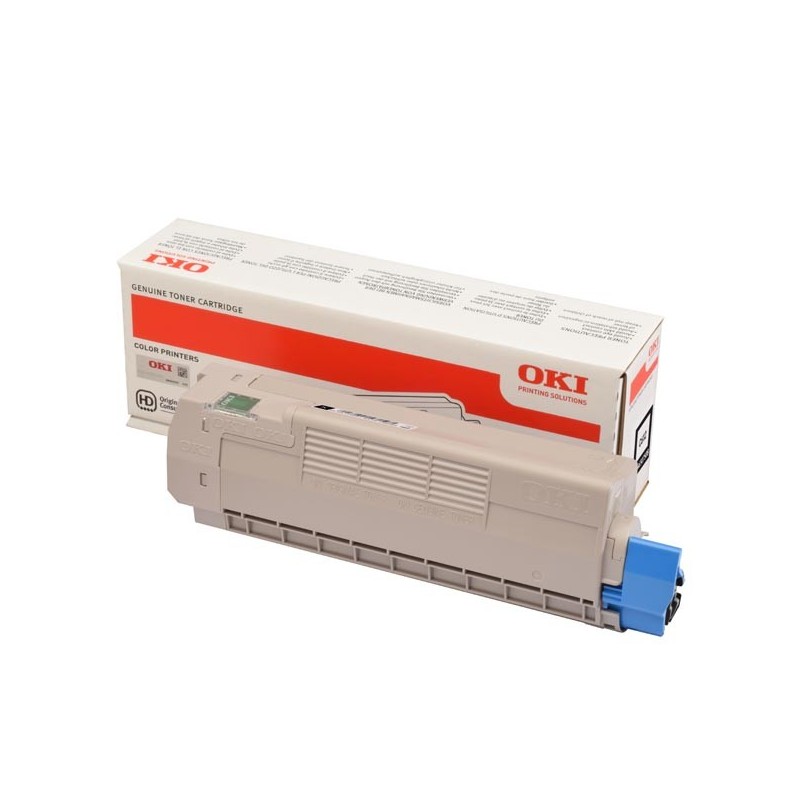 OKI oryginalny toner 46507508, black, 8000s, OKI C612, O - 1