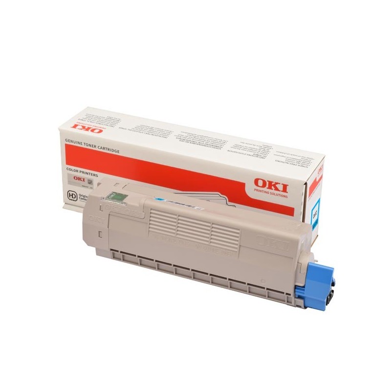 OKI oryginalny toner 46507507, cyan, 6000s, OKI C612, O - 1