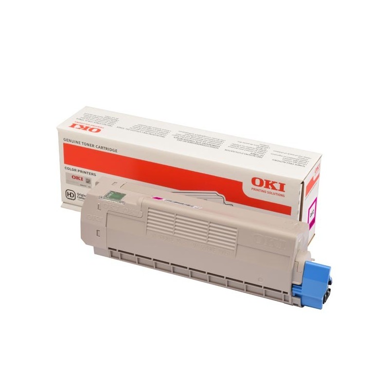 OKI oryginalny toner 46507506, magenta, 6000s, OKI C612, O - 1
