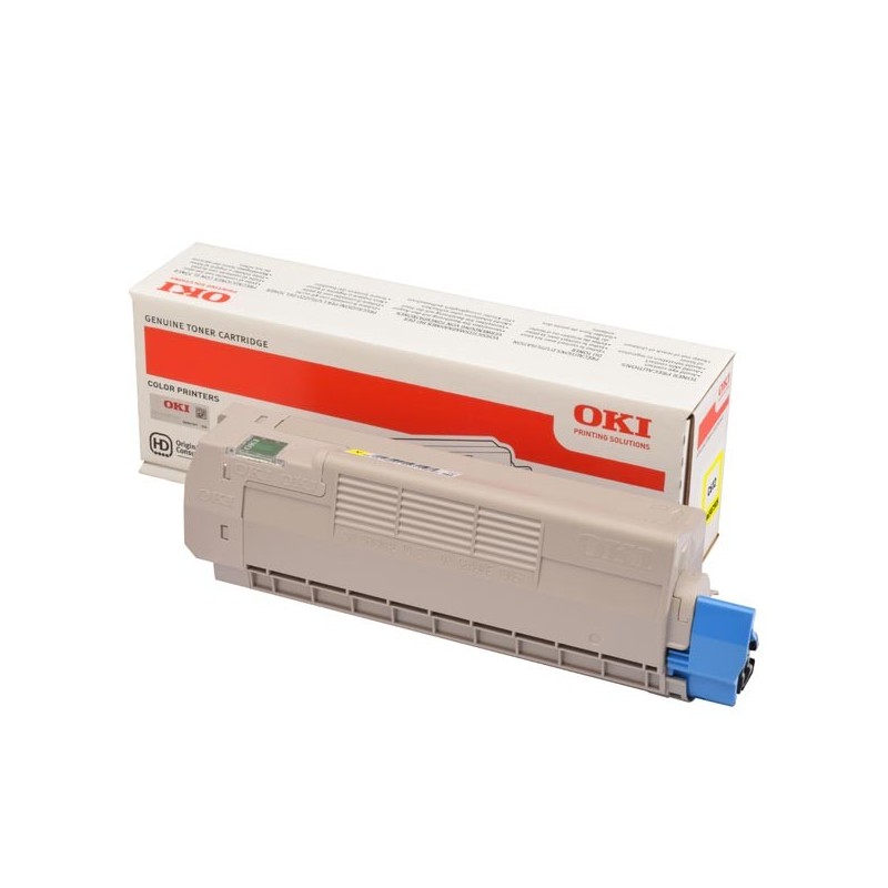 OKI oryginalny toner 46507505, yellow, 6000s, OKI C612, O - 1