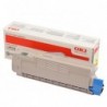 OKI oryginalny toner 46507505, yellow, 6000s, OKI C612, O - 1