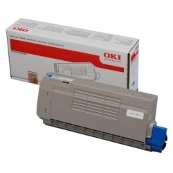 OKI oryginalny toner 44318607, cyan, 11500s, OKI C710, C711, O - 1