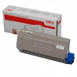 OKI oryginalny toner 44318605, yellow, 11500s, OKI C710, C711, O - 1