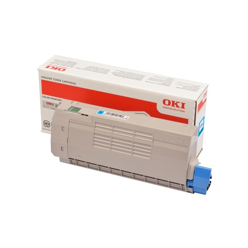 OKI oryginalny toner 46507615, cyan, 11500s, OKI C712, O - 1
