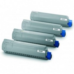 OKI oryginalny toner 44059107, cyan, 8000s, OKI C810, 830, O - 1