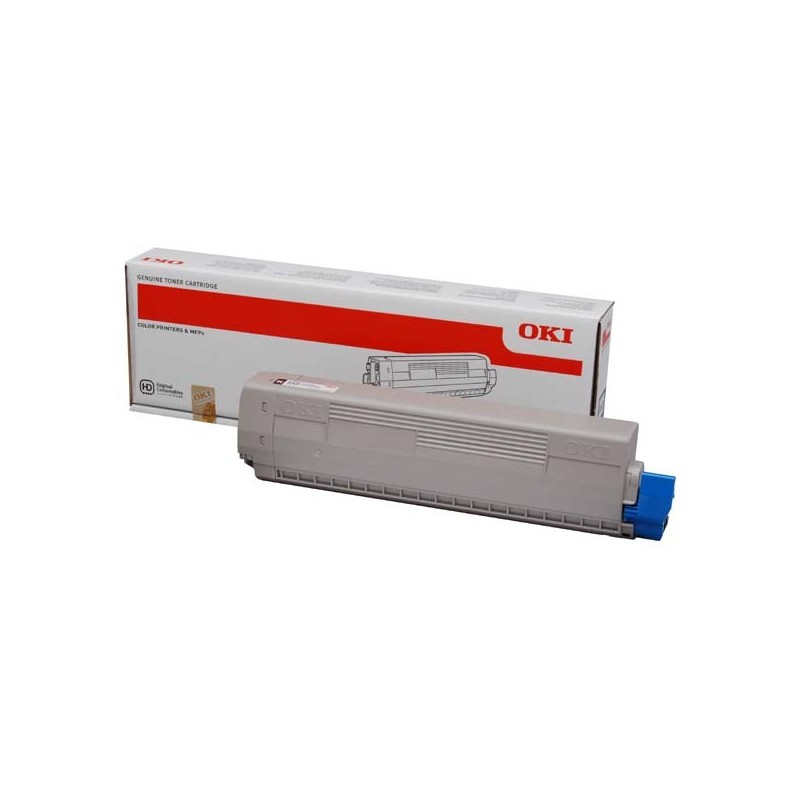 OKI oryginalny toner 44844616, black, 7000s, OKI C822, O - 1