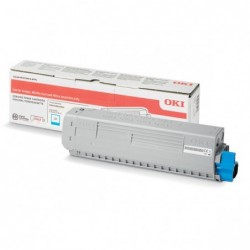 OKI oryginalny toner 47095703, cyan, 5000s, OKI C824, 834, 844, O - 5