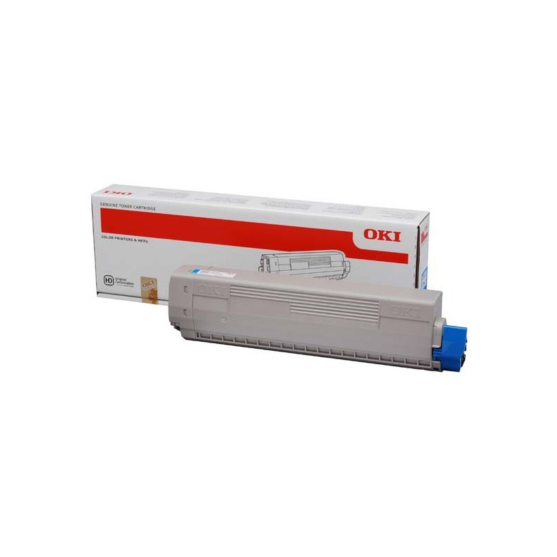 OKI oryginalny toner 44844507, cyan, 10000s, OKI C831, 841, O - 1