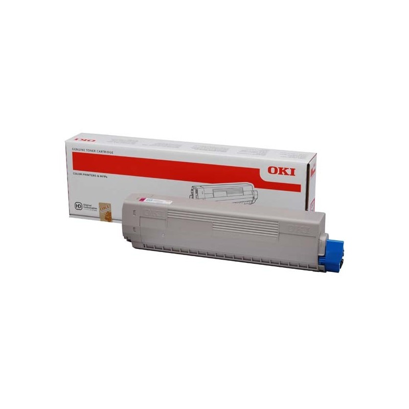OKI oryginalny toner 44844506, magenta, 10000s, OKI C831, 841, O - 1