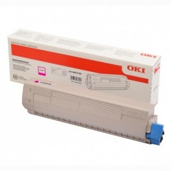 OKI oryginalny toner 46471102, magenta, 7000s, OKI C823, C833, C843, O - 1