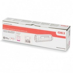 OKI oryginalny toner 46861306, magenta, 10000s, OKI 834, 844, O - 1