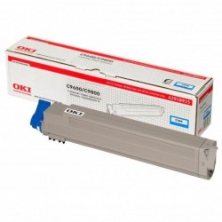 OKI oryginalny toner 42918915, cyan, 15000s, OKI C9600, C9800, C9650, C9850, MFP, O - 1