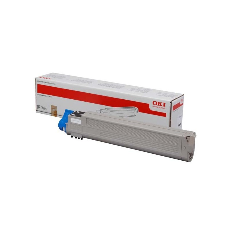 OKI oryginalny toner 43837132, black, 22500s, OKI C9655, O - 1