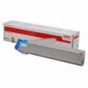 OKI oryginalny toner 43837131, cyan, 22000s, OKI C9655, O - 1