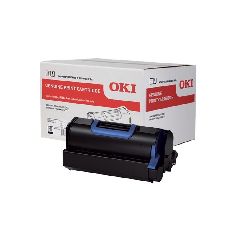 OKI oryginalny toner 45488802, black, 18000s, OKI MB760, MB770, B721, B731, O - 1