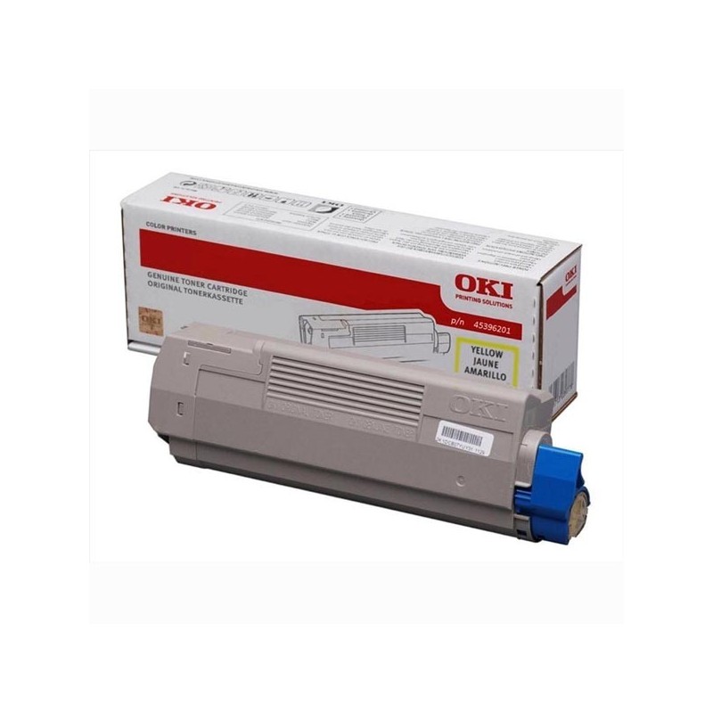 OKI oryginalny toner 45396201, yellow, 11500s, OKI MC770, 780, O - 1