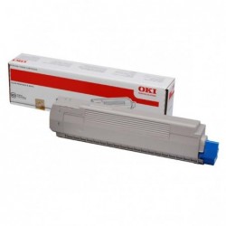 OKI oryginalny toner 44059167, cyan, 7300s, OKI MC851, MC861, O - 1