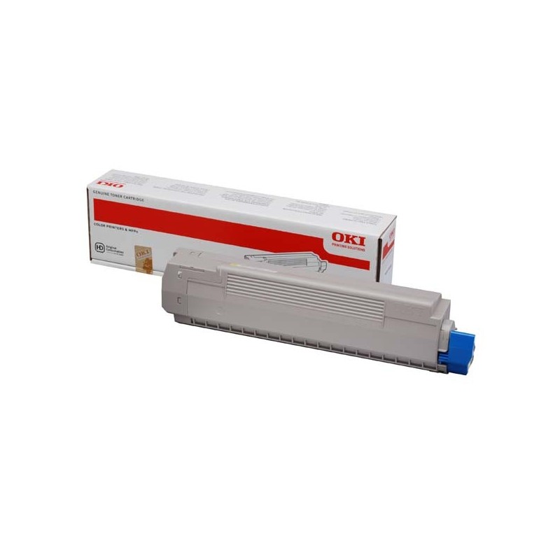 OKI oryginalny toner 44059165, yellow, 7300s, OKI MC851, MC861, O - 1