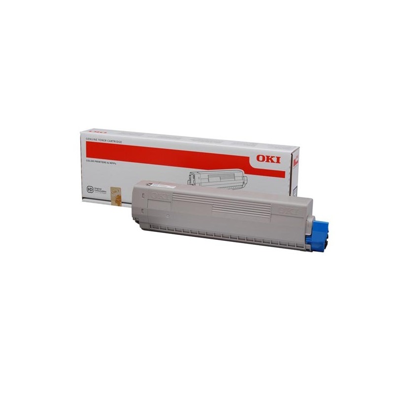 OKI oryginalny toner 45862840, black, 7000s, OKI MC853, MC873, O - 1