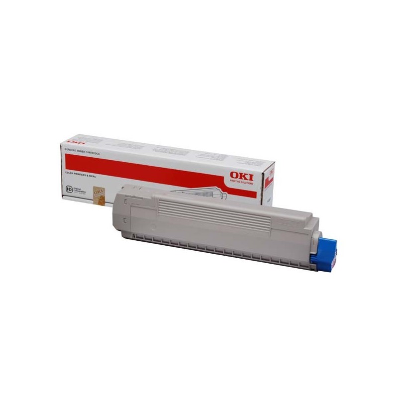 OKI oryginalny toner 44059255, cyan, 10000s, OKI MC861, O - 1