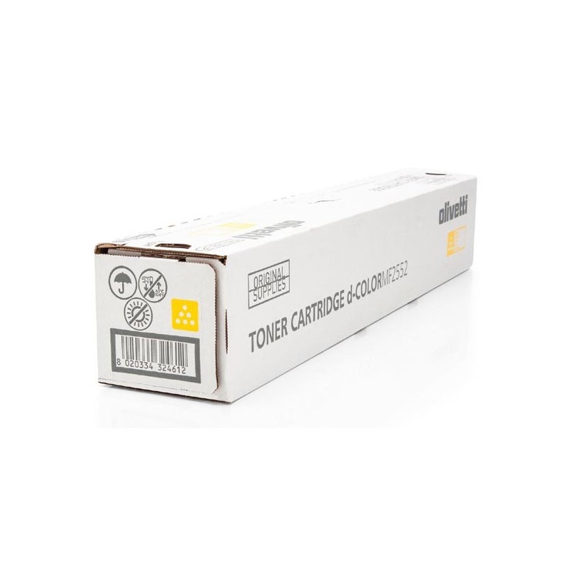 Olivetti oryginalny toner B1067, yellow, 6000s, Olivetti D-COLOR MF 2552, O - 1