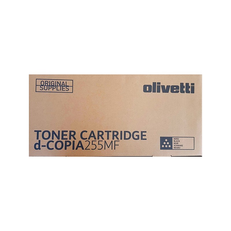Olivetti oryginalny toner B1272, black, 15000s, Olivetti D-Copia 255 MF, O - 1