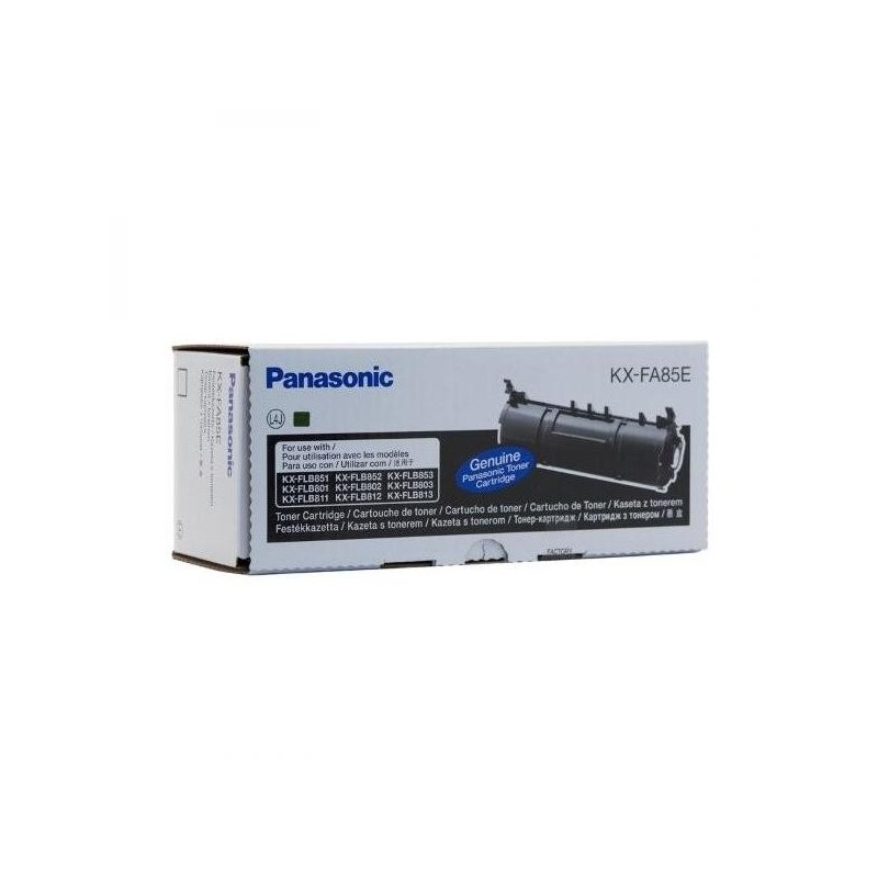 Panasonic oryginalny toner KX-FA85E, black, 5000s, Panasonic KX-FL813, 833, 853, 803, EX, O - 1