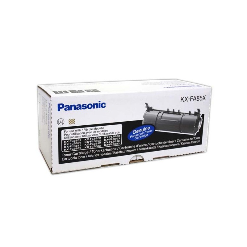 Panasonic oryginalny toner KX-FA85X, black, 5000s, Panasonic KX-FLB801,811,833,853,803,851,881, O - 1