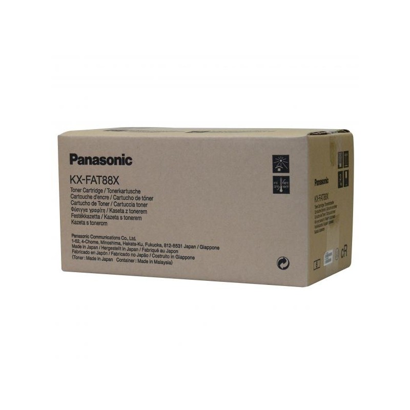 Panasonic oryginalny toner KX-FA88E, black, Panasonic KX-FL403, O - 1