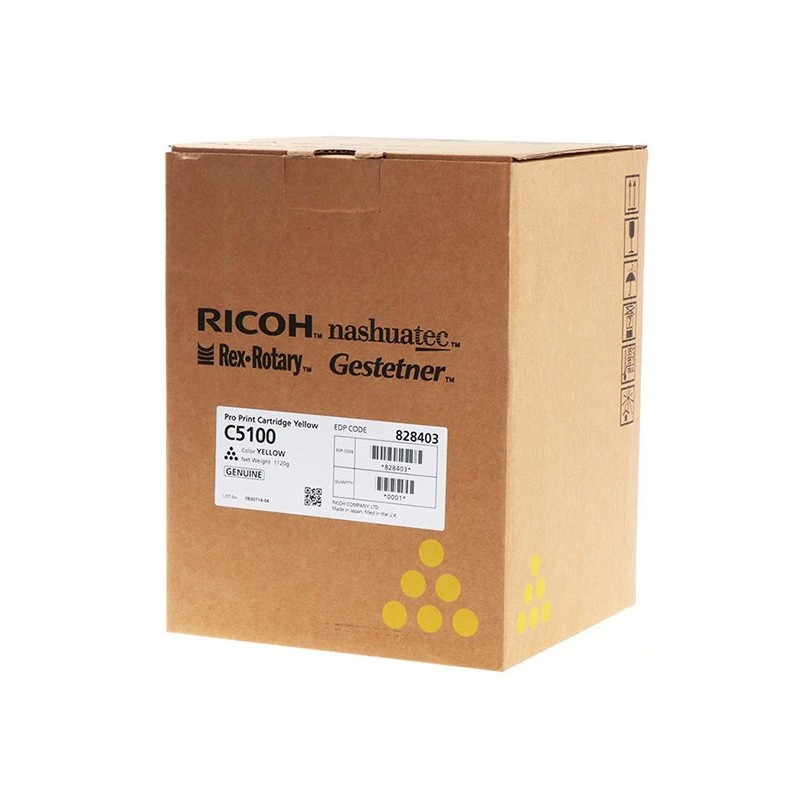 Ricoh oryginalny toner 828403, 828226, yellow, Ricoh Pro C5100S, C5110S, O - 1