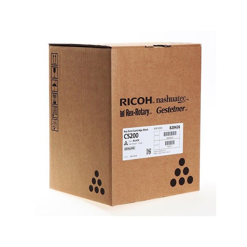 Ricoh oryginalny toner 828426, black, 33000s, Ricoh Pro C 5120, 5120 S, 5200, 5200 S, 5210, 5210 S, O - 1