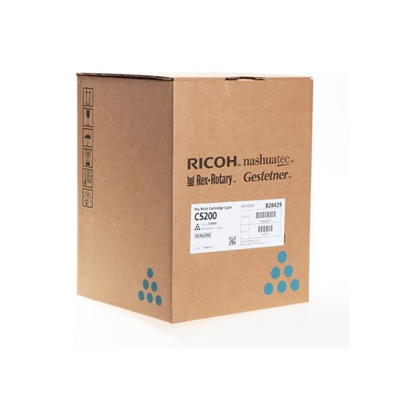 Ricoh oryginalny toner 828429, cyan, 24000s, Ricoh Pro C 5120, 5120 S, 5200, 5200 S, 5210, 5210 S, O - 1