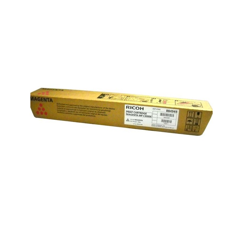 Ricoh oryginalny toner 888642, 884948, 842032, magenta, 15000s, Ricoh MPC 2000, 2500, AD, 3000, AD, O - 1