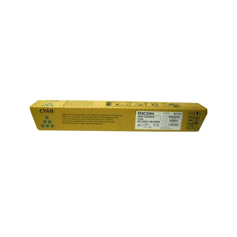 Ricoh oryginalny toner 841427, 841127, 842046, cyan, 16000s, Ricoh MP C2800, 3300, 3501, 3001, O - 1