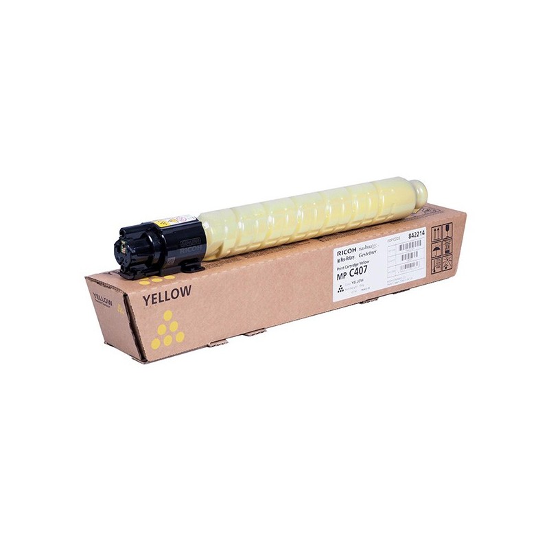 Ricoh oryginalny toner 842210, yellow, 8000s, 842214, Ricoh Aficio MP C407, O - 1